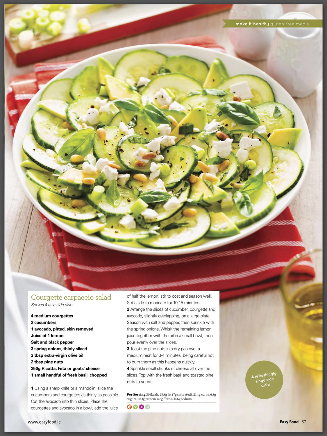 Easy Food, Spring feature 