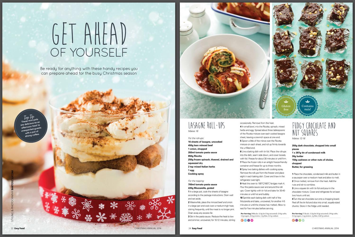 Easy Food, Christmas issue