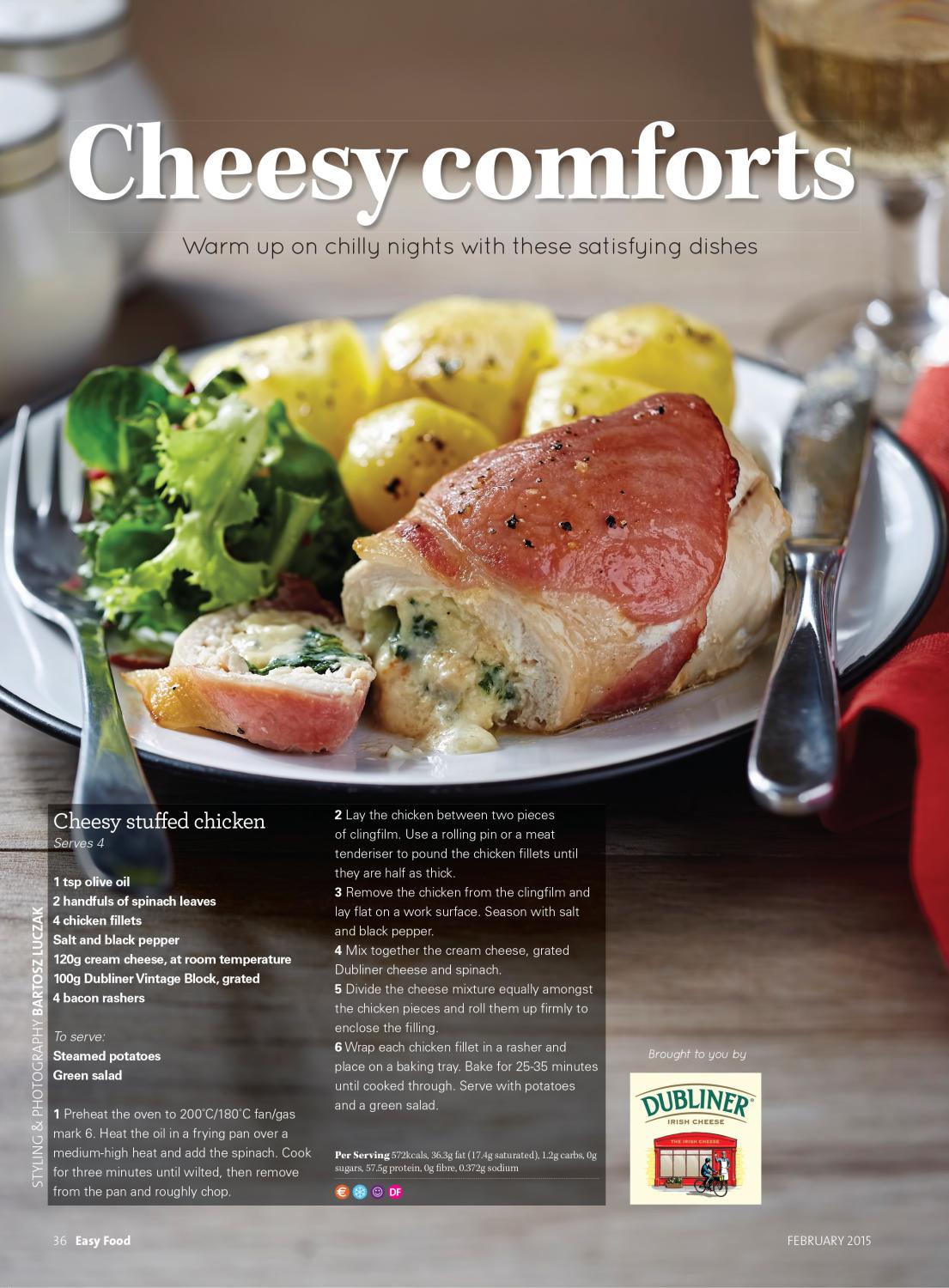 Dubliner Cheese feature, Easy Food magazine 